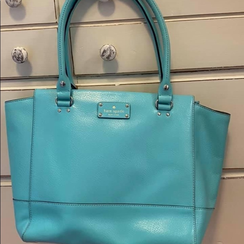 Teal Kate spade shoulder bag